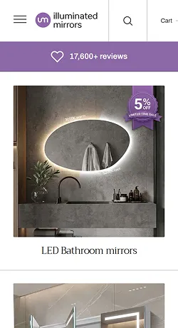 Illuminated Mirror mobile preview