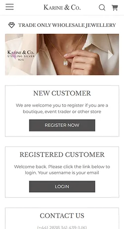Karine Jewellery mobile preview